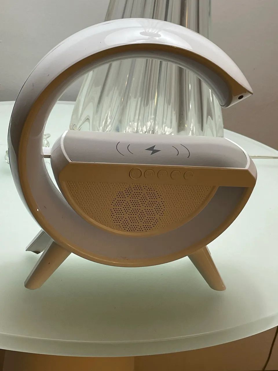 Caixa de som smart com rgb