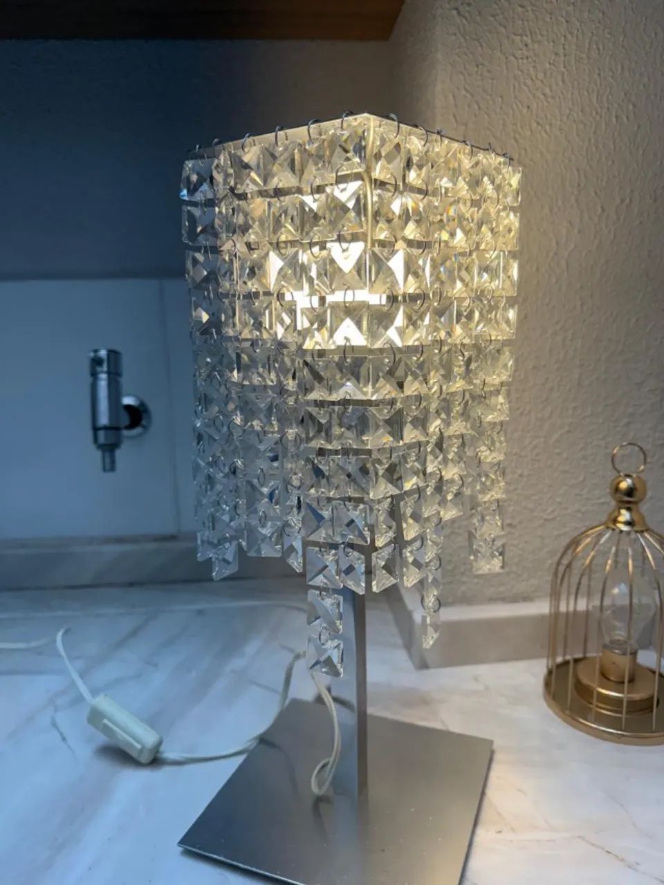 Abajur de mesa Cristal 
