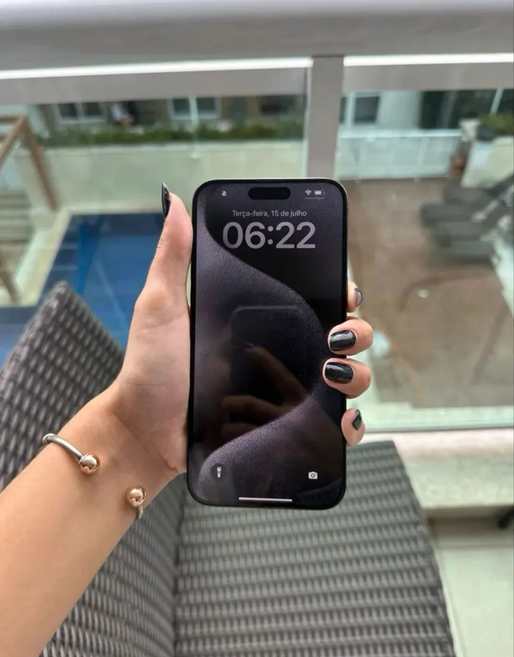 15 PRO MAX 256GB PRETO BLACK  - Foto 4