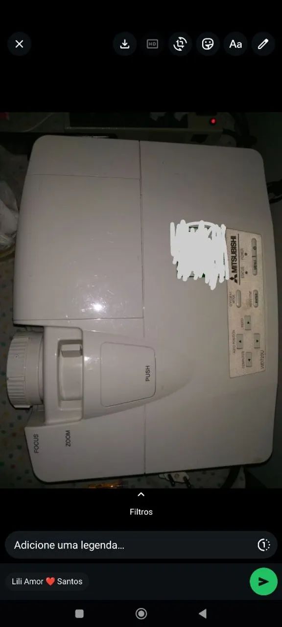 Projetor Mitsubishi WD-570U