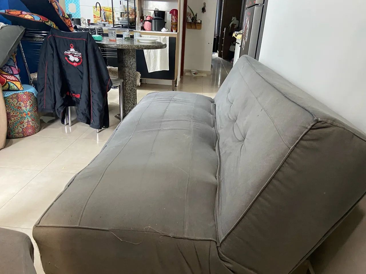 Sofá Cama Reformado e com marcas de Uso - Foto 3