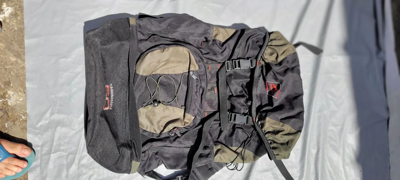 Mochila trilhas e rumos caminhada 50L