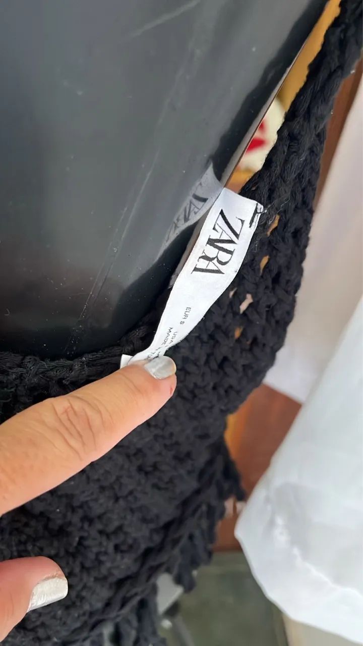 Blusa crochê zara  - Foto 2