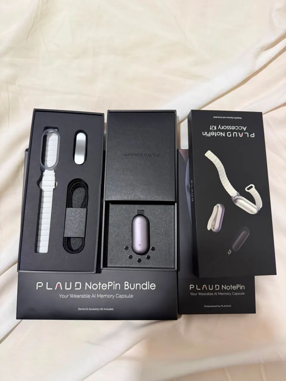 PLAUD NotePin Bundle 64GB ? Gravador de Voz com IA