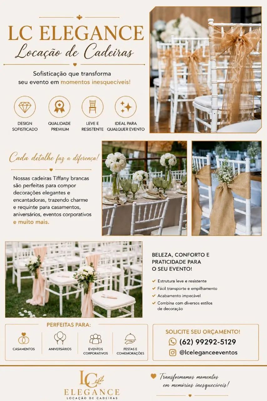 Aluguel de cadeiras  - Foto 2