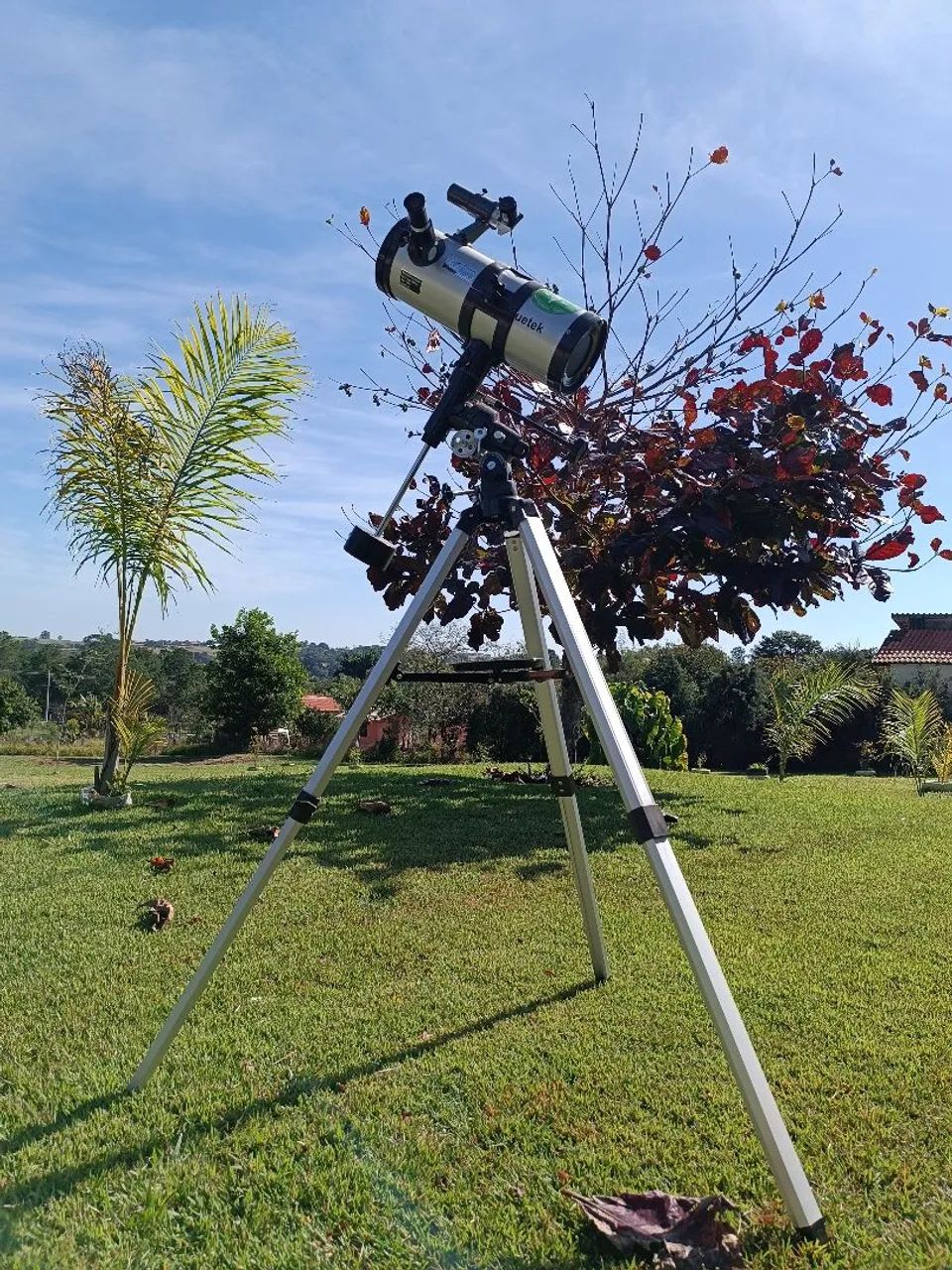 Telescópio Refrator Uetek 1000114 Astronômico com Tripé - Estelar