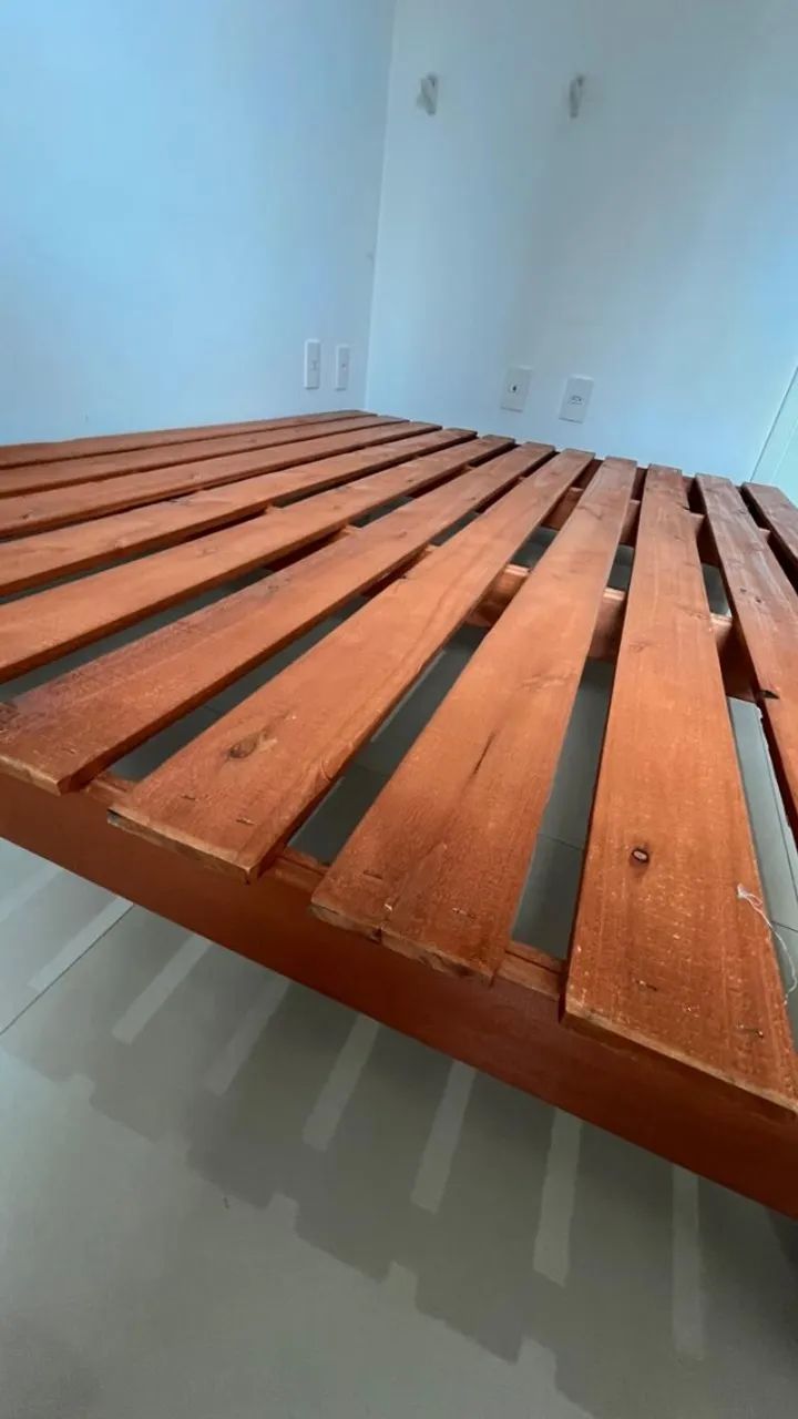 Cama Casal Oriental Penafort com Colchão - Foto 3