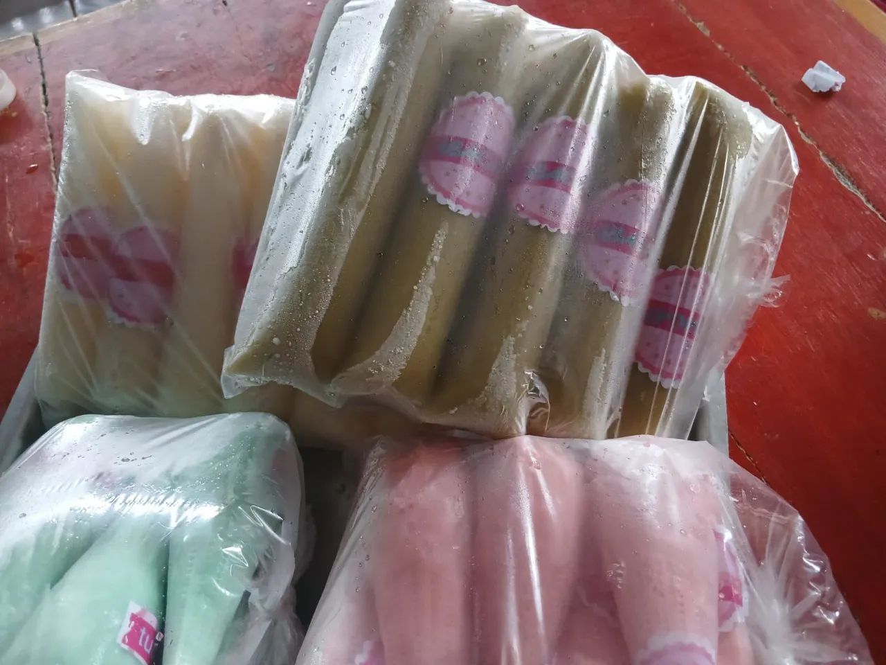 Encomenda de chopp e laranjinha