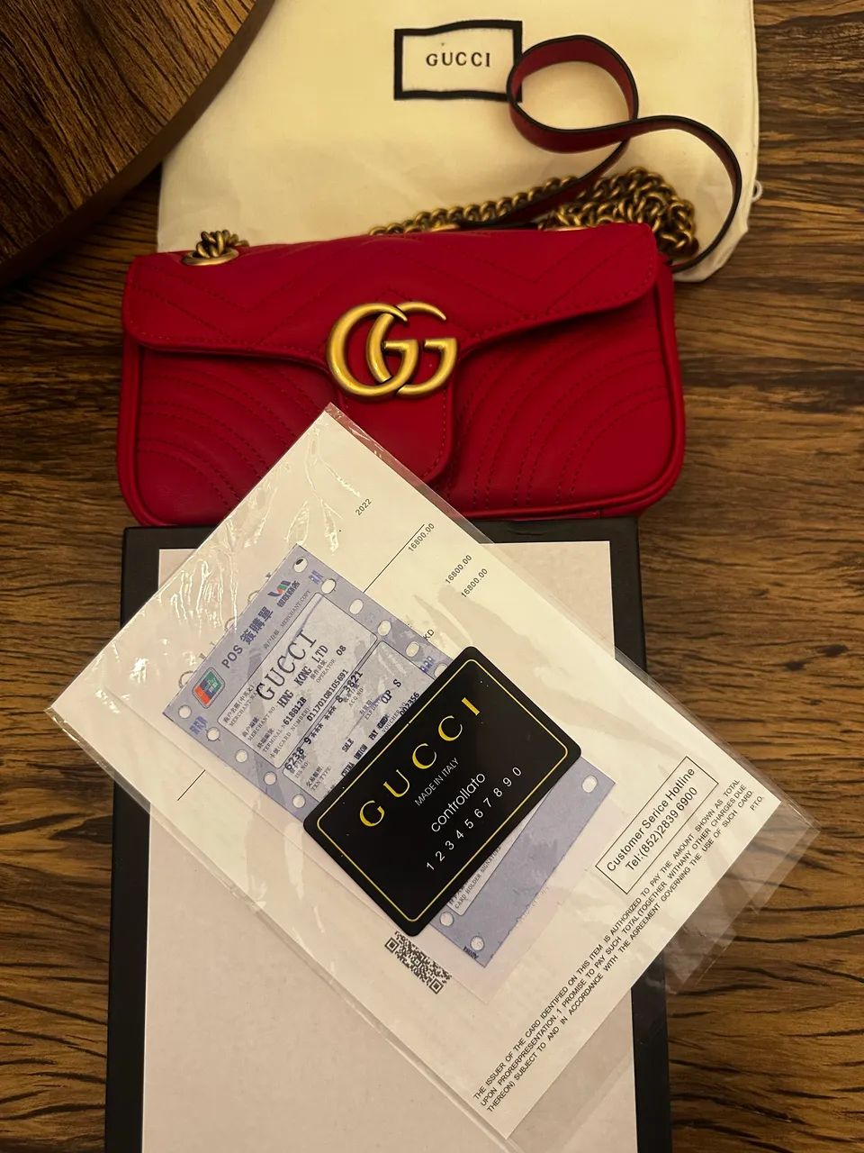 Gucci GG Marmont Flap Bag