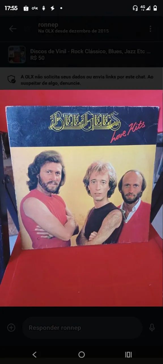 5 Lps Bee Gees E Elton John  - Foto 3