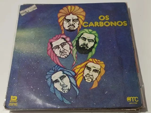disco vinil LP Os carbonos 1979