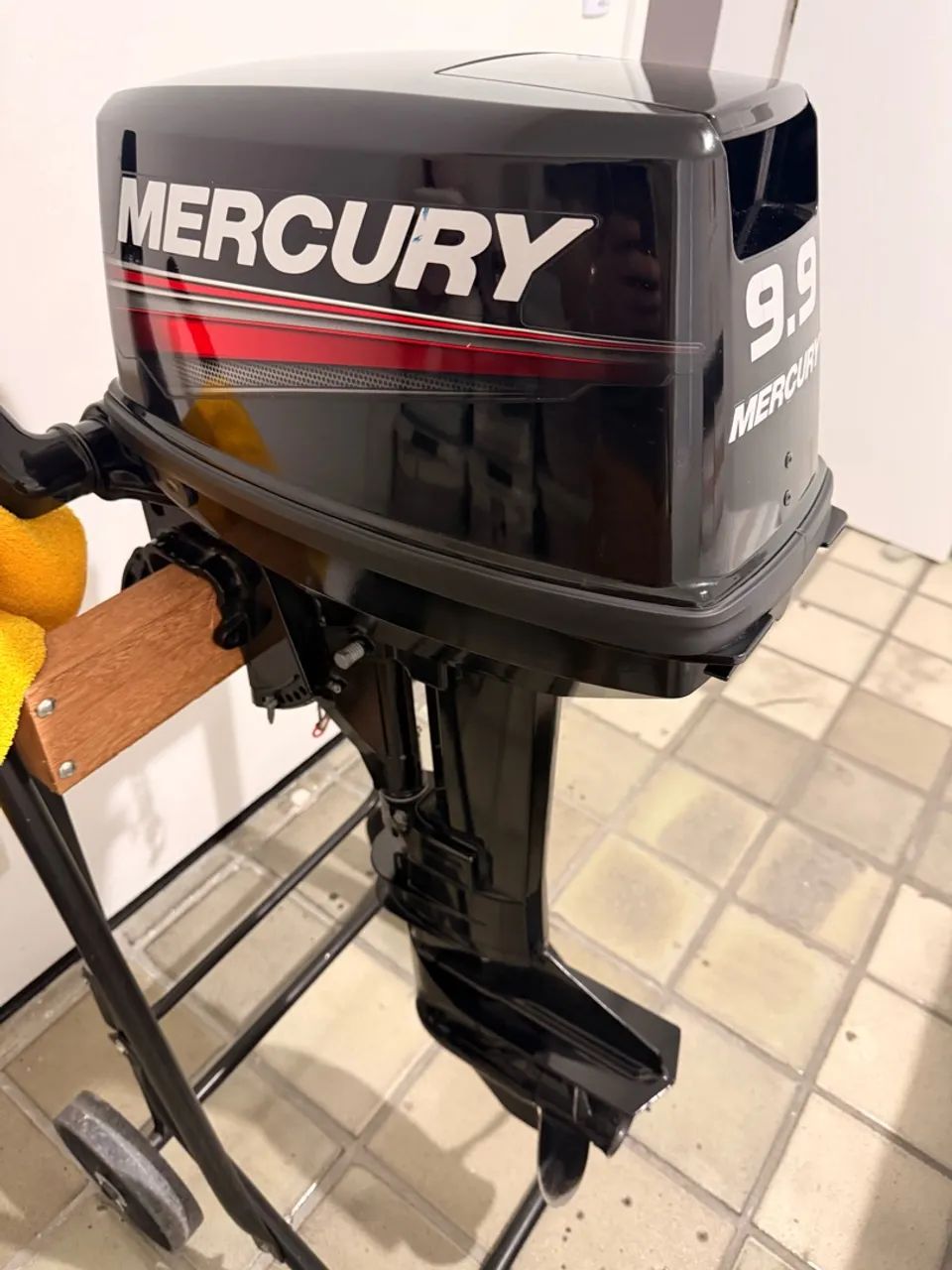 Motor Mercury 9.9 Estado de Zero - Foto 3