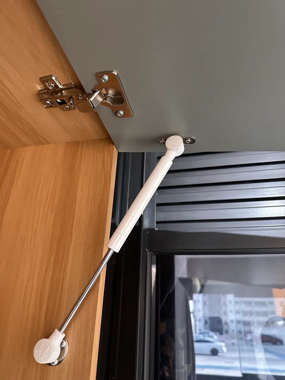 Armário aéreo 80cm 100% MDF marca Nesher linha Marquesa - Foto 4