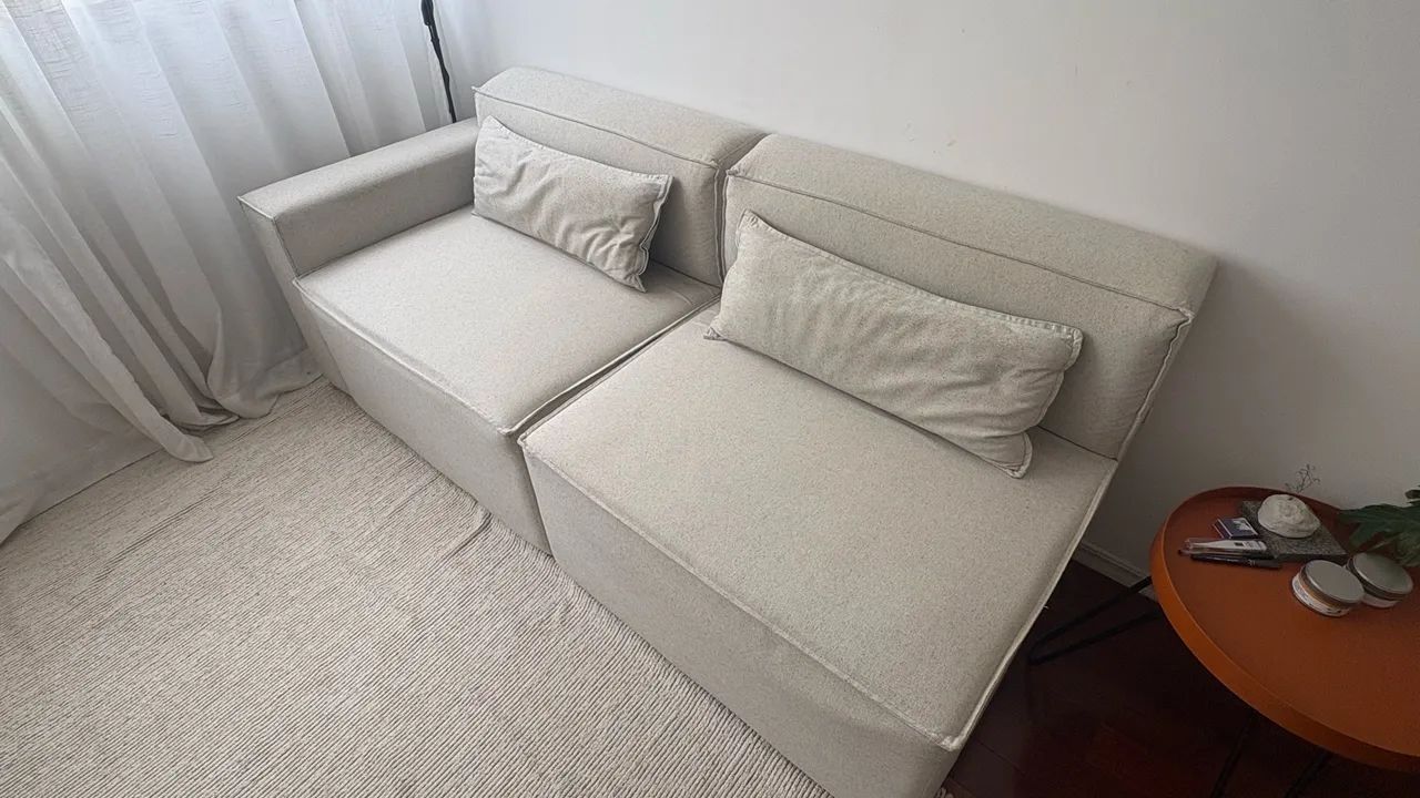 SOFÁ MODULAR 2,04X0,83X0,81m (LXPXH)