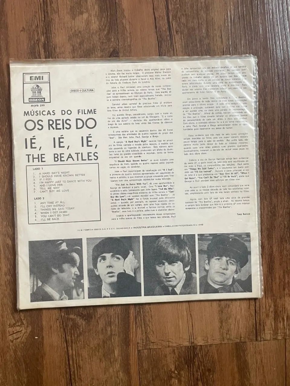 Vinil Beatles Os Reis do Iê Iê Iê Odeon Original - Foto 2