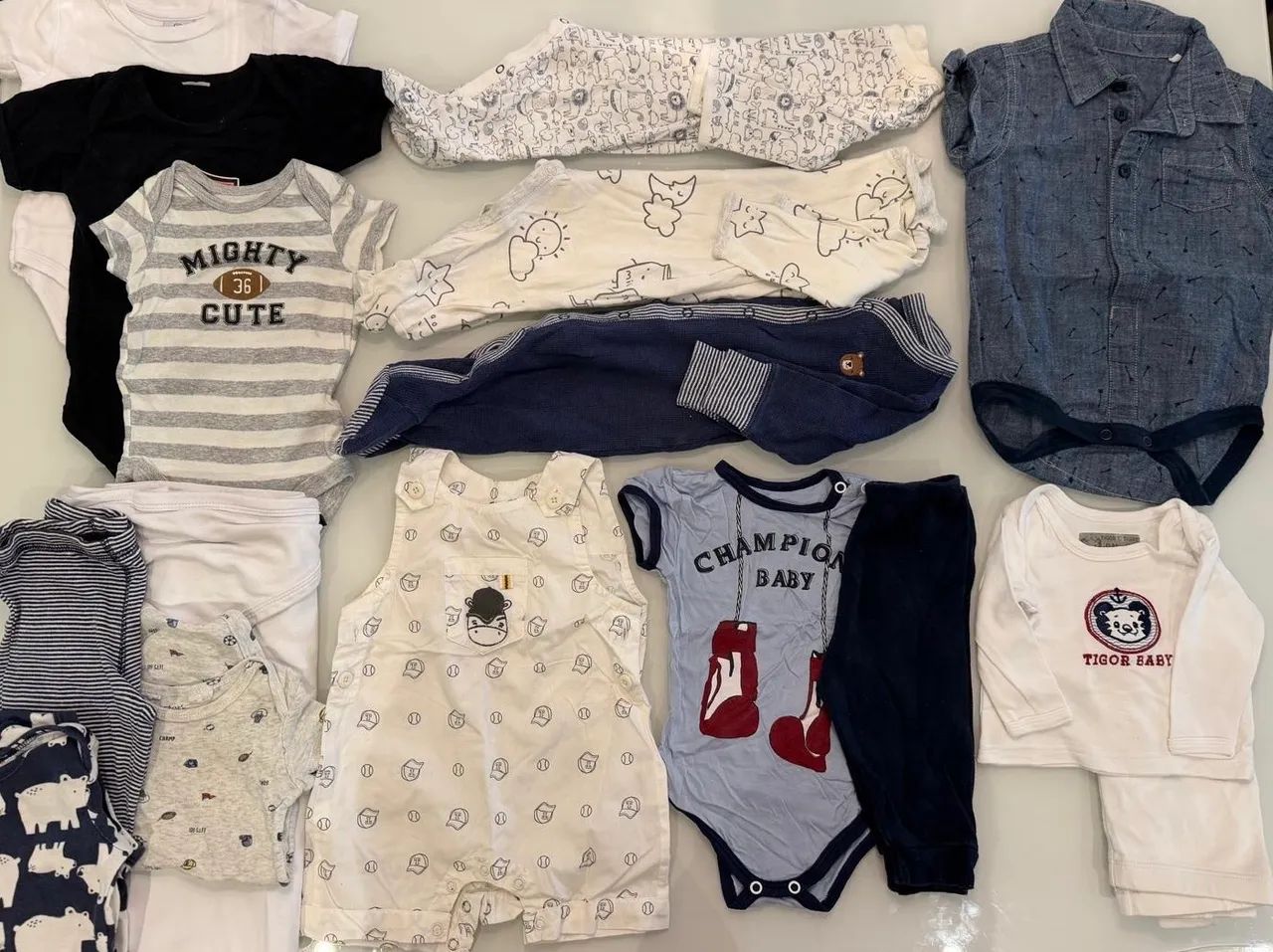 Kit roupa baby menino - Foto 3