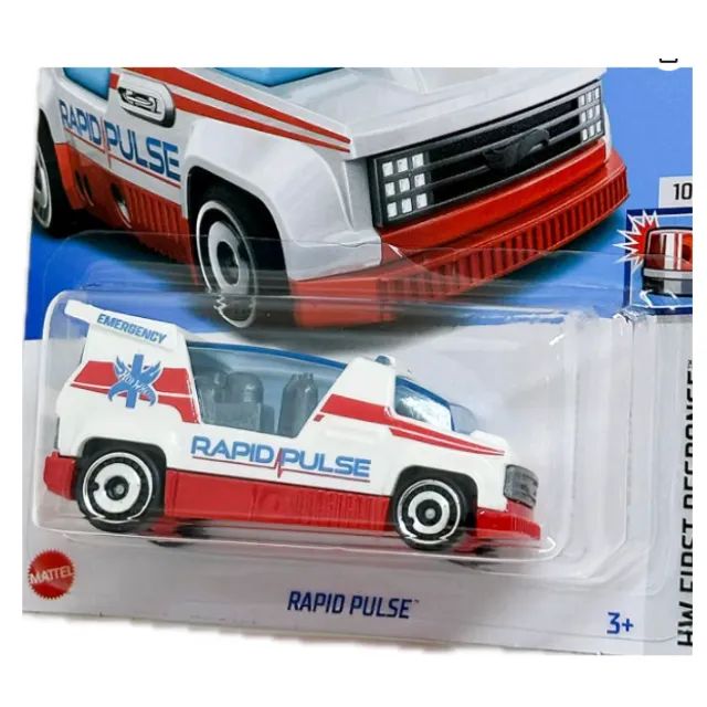Hot Wheels Rapid Pulse 1:64 Miniatura Hw First Response - Foto 5