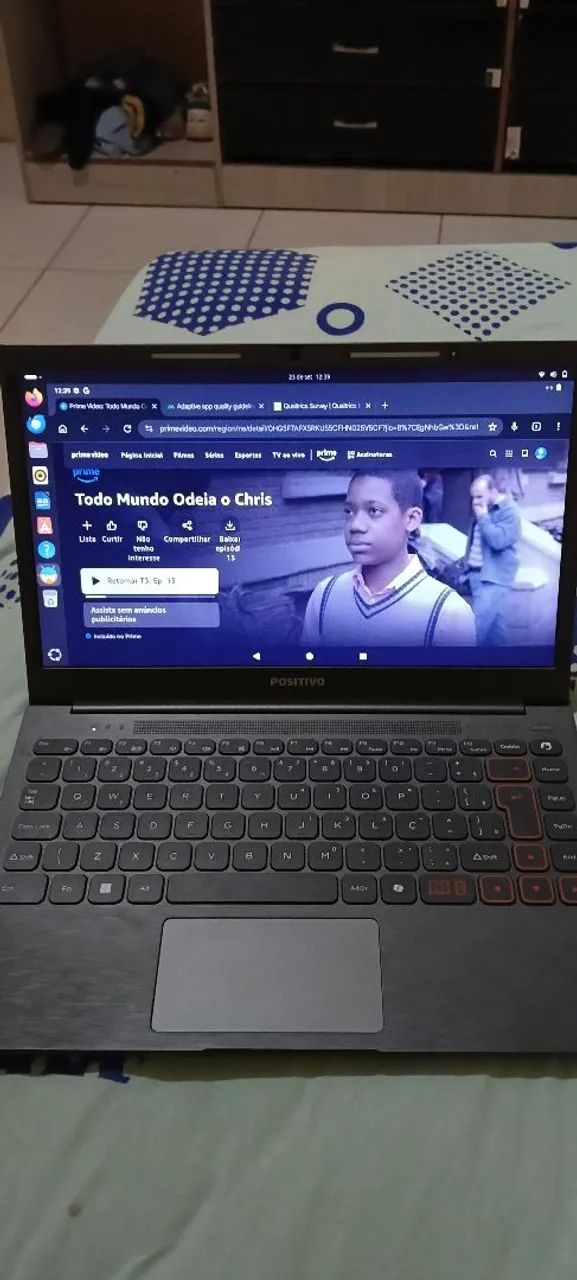 Vendo notebook positivo 500 R$