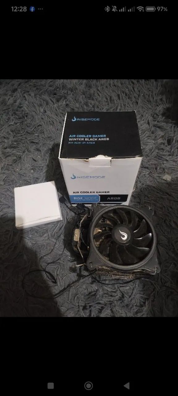 Air Cooler Winter Black ARGB 