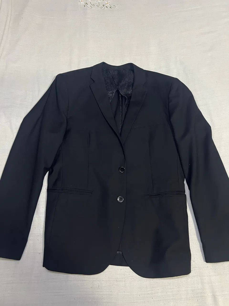 Paletó Terno preto + Camisa Dirfeora (PARA VENDER LOGO)