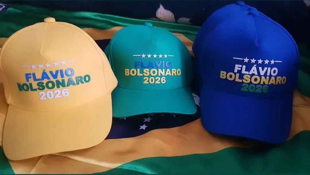 BONÉ FLÁVIO BOLSONARO PRESIDENTE  - Foto 2