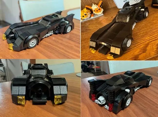 robô johnny 5 e batmóvel 1989 - blocos de montar - Foto 4