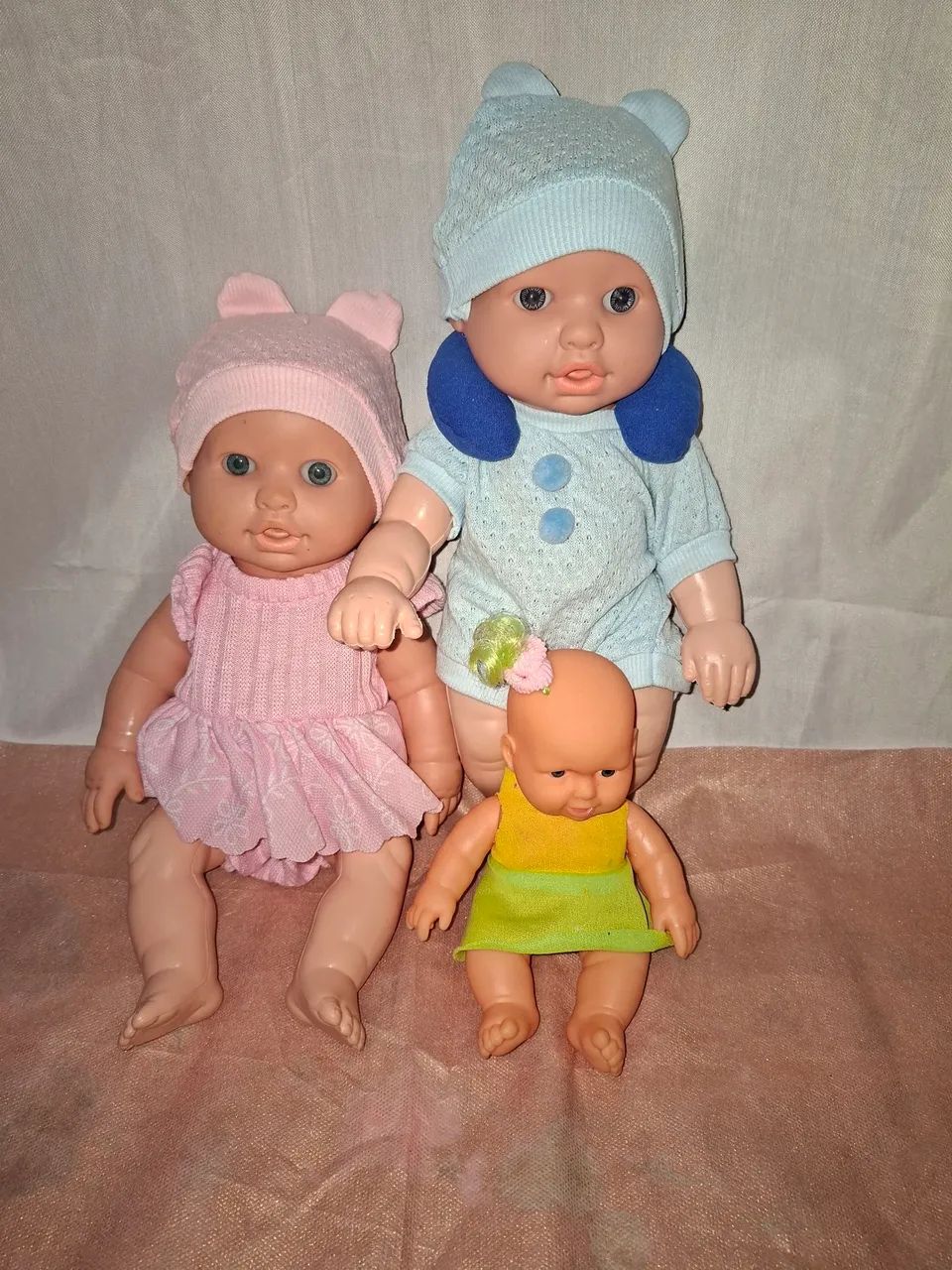 Kit Boneca Casal +Filhinha
