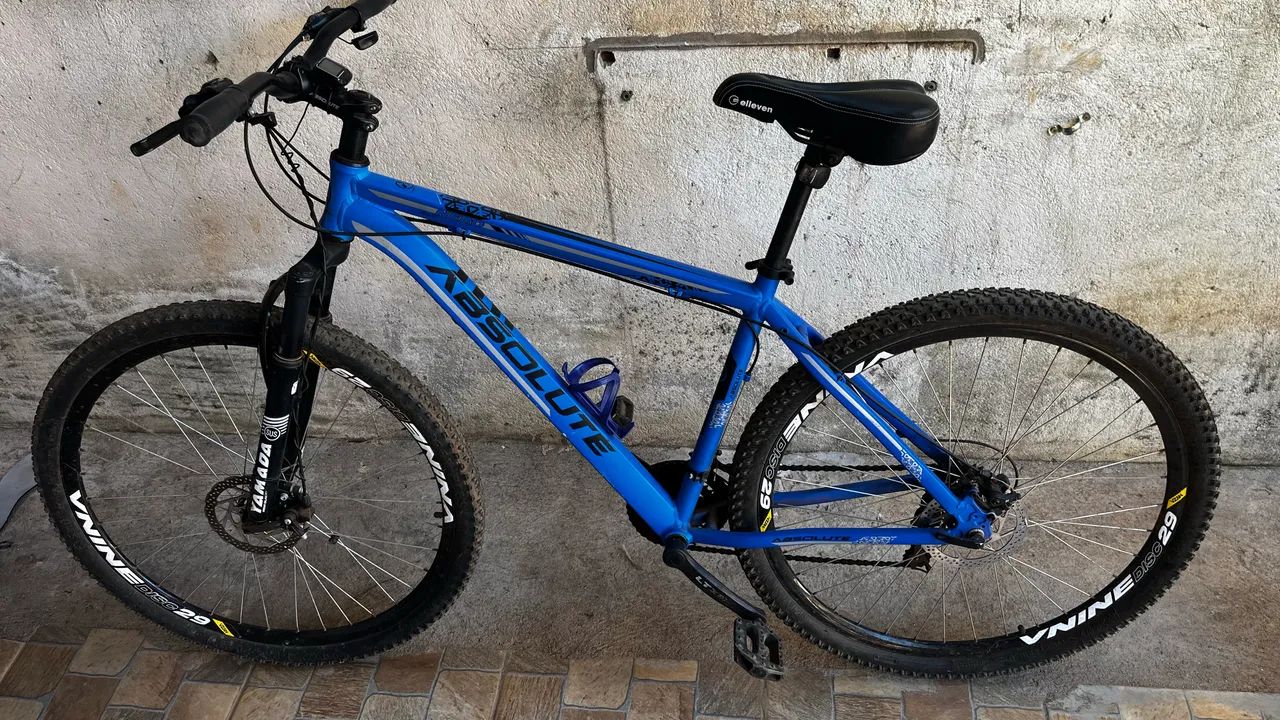 Bicicleta Absolute Aro 29 com suspensão e freio a disco - Foto 4
