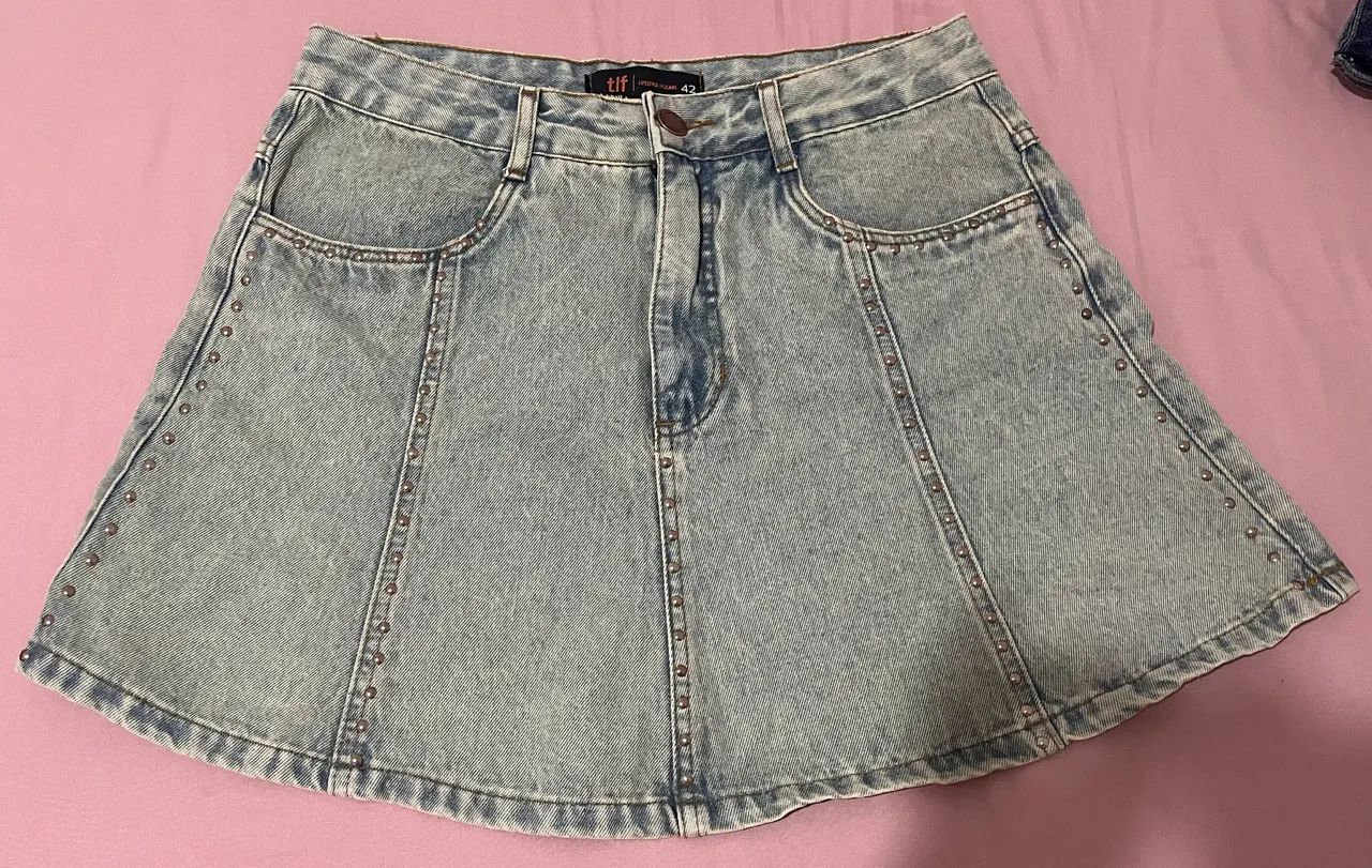 Saia jeans nova tam 42