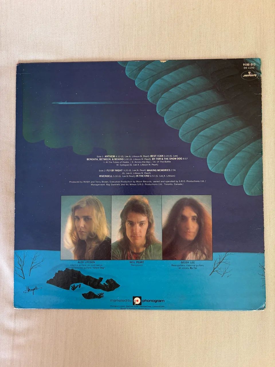 RUSH - FLY BY NIGHT (LP VINIL) - Foto 4