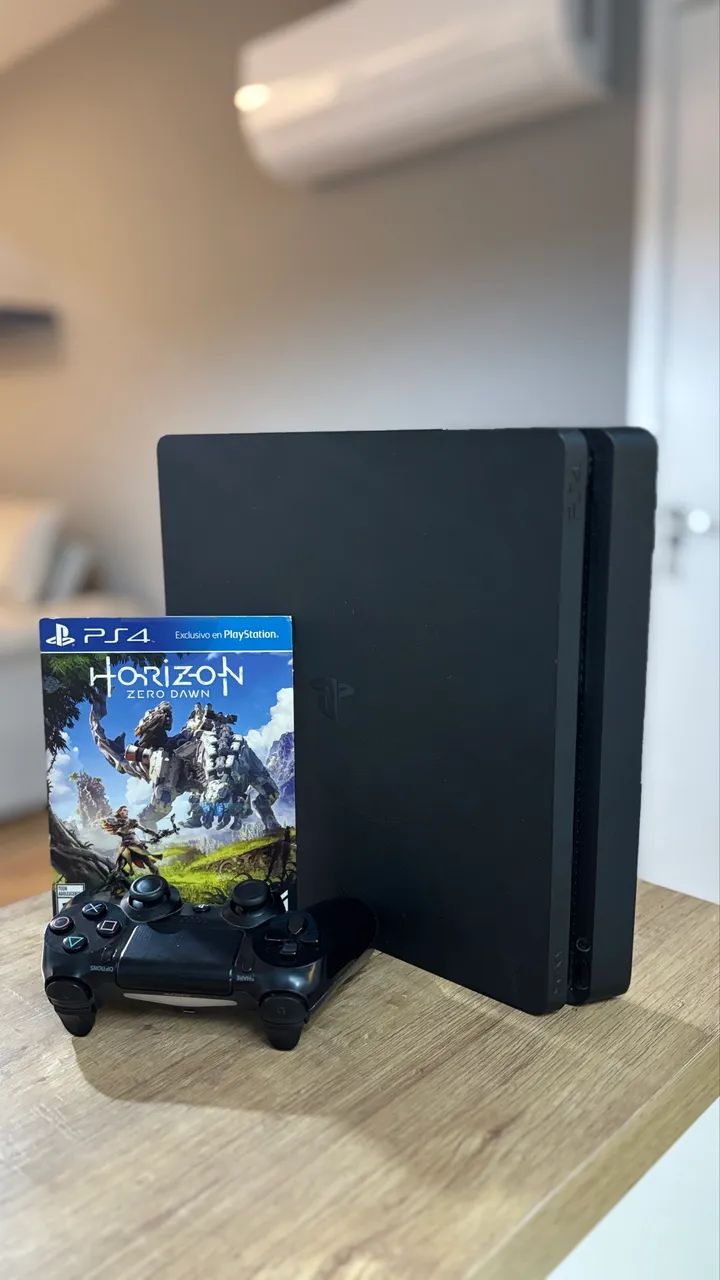 Ps4 Slim com controle e jogo - Foto 3