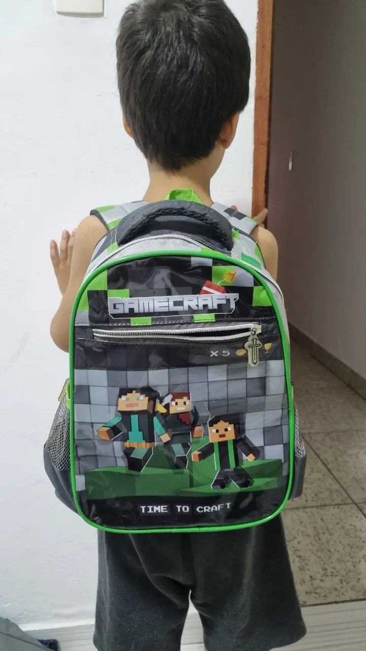 Mochila Pre escola infantil 