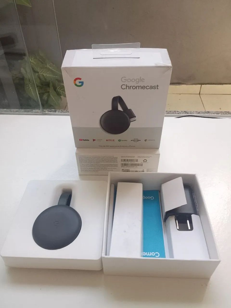 CHROMECAST 3ª GERAÇÃO GOOGLE ORIGINAL  - Foto 2