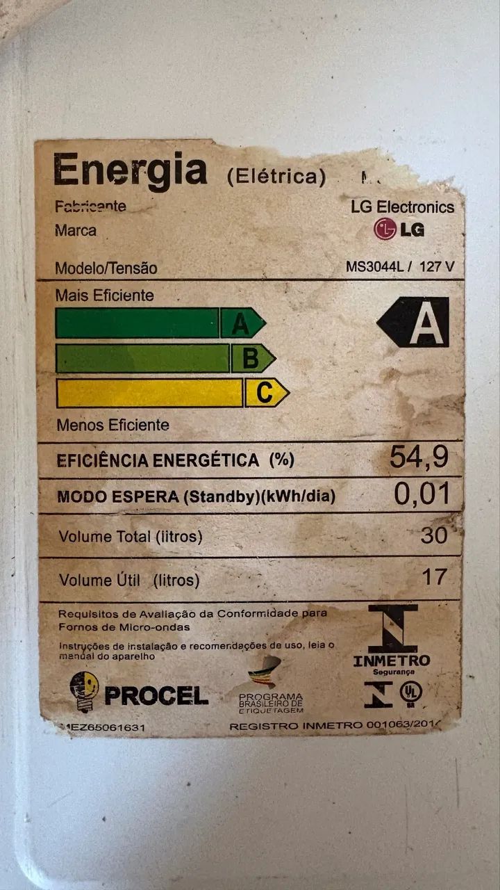 Vendo microondas usado. Marca LG! Não entrego  - Foto 3