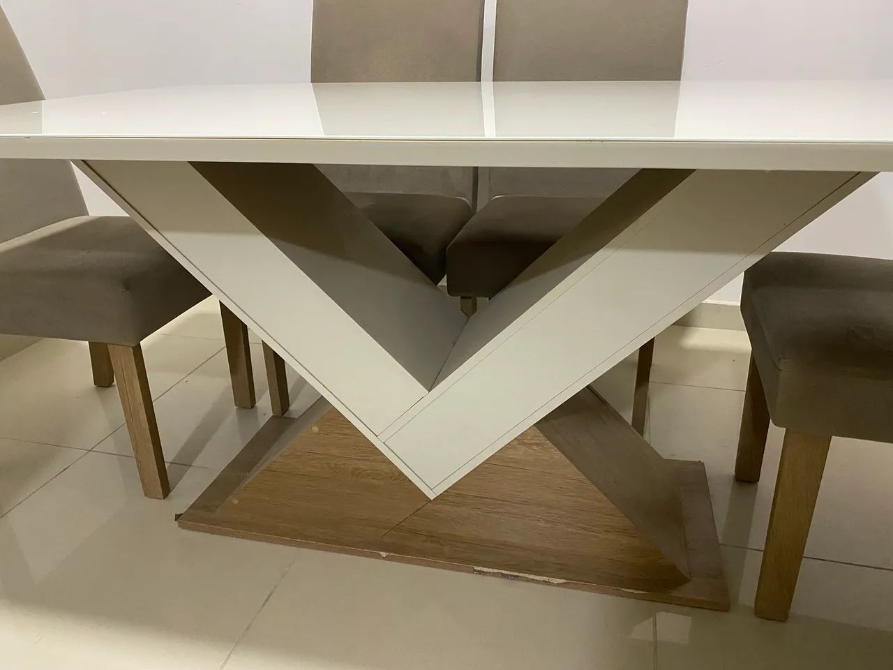 Mesa com 6 cadeiras 65171913447042124