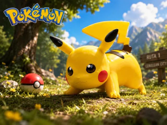 Boneco Pikachu Colecionável 12cm - Decoração Geek e Gamer  - Foto 5