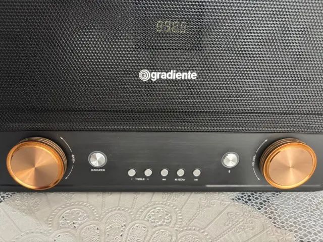 Som Gradiente Nostalgie 1000wats RMS Bluetooth - Foto 5