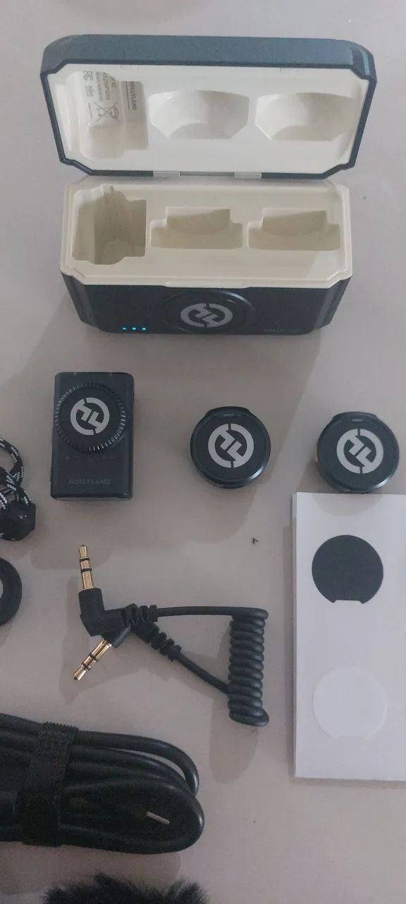 Lapela Lark M2 Microfone S/ Fio P/ iPhone E Android  - Foto 3