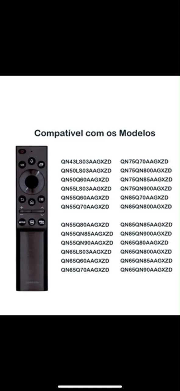 Controle Samsung original com carregamento solar - Foto 4
