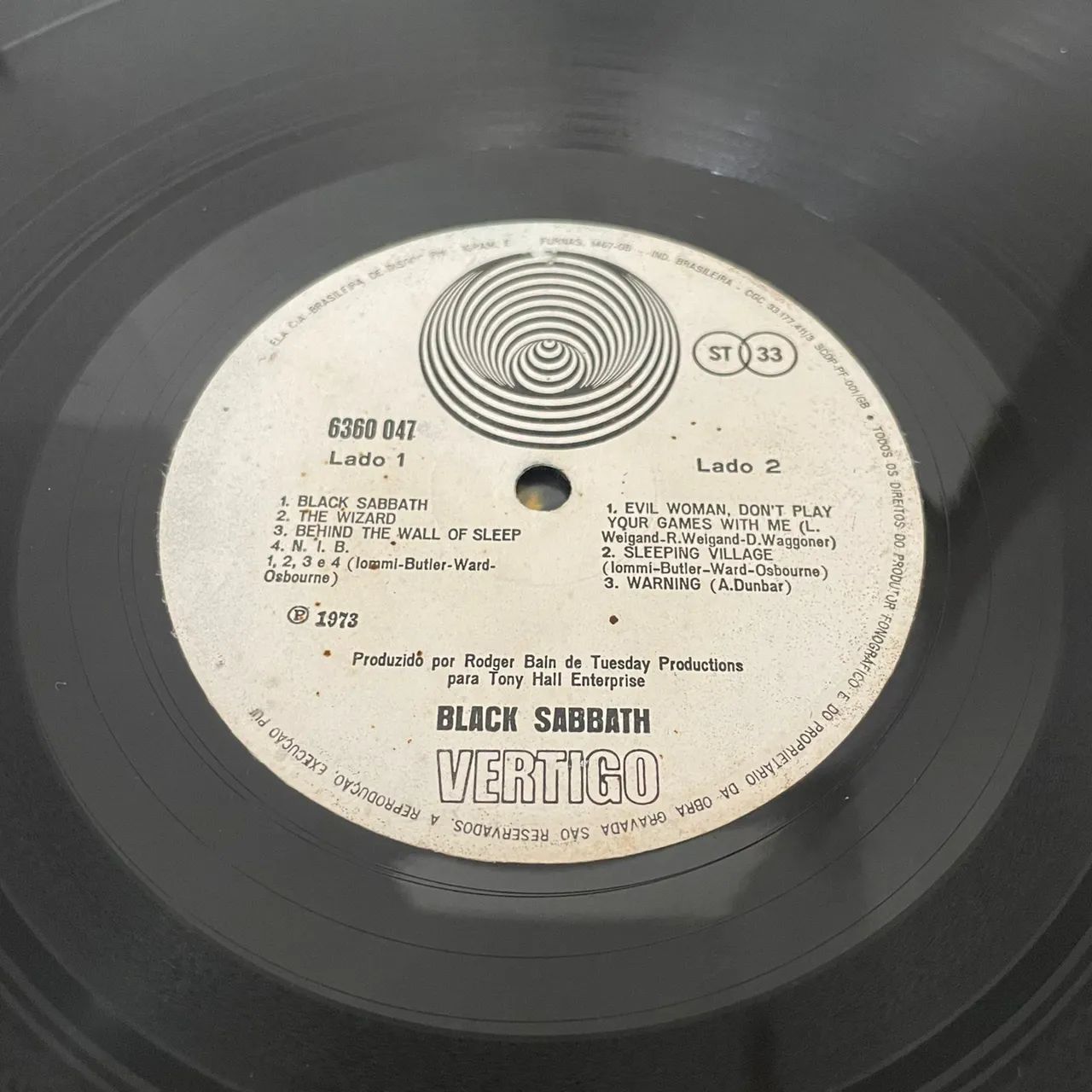Black Sabbath - Black Sabbath (LP capa refeita) - Foto 3