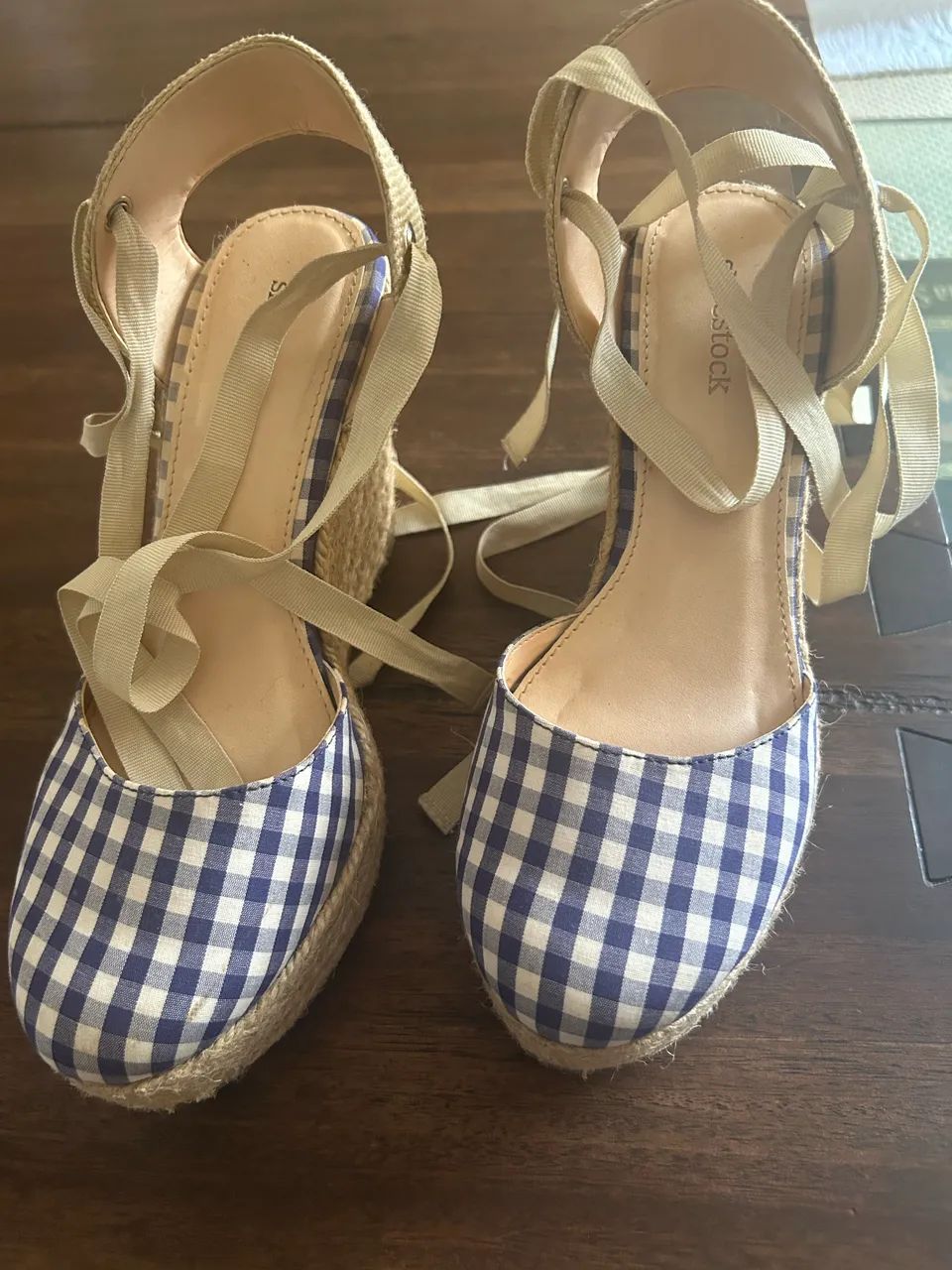 Espadrille plataforma Vichy - Foto 2