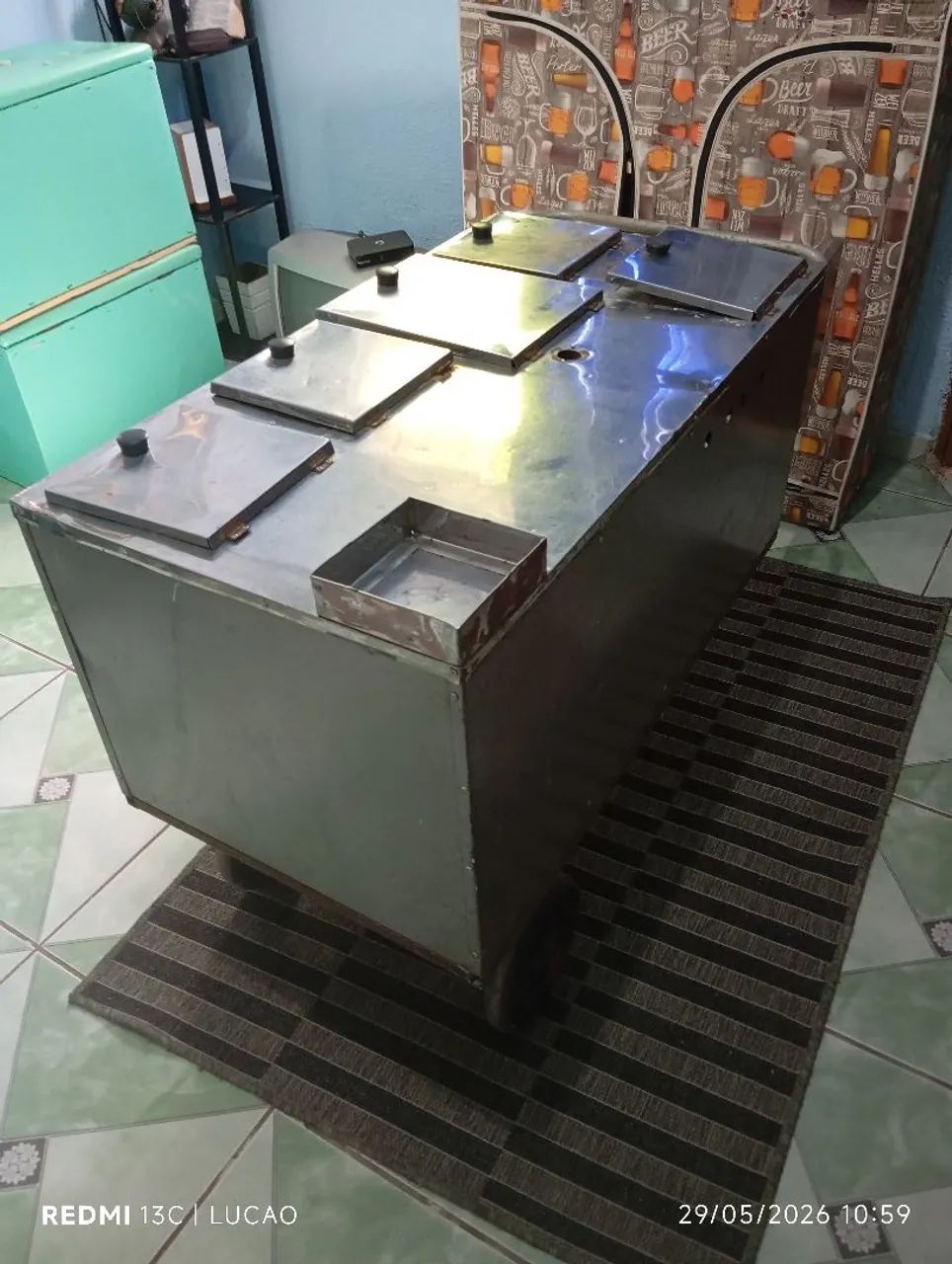 Carrinho de cachorro quente 