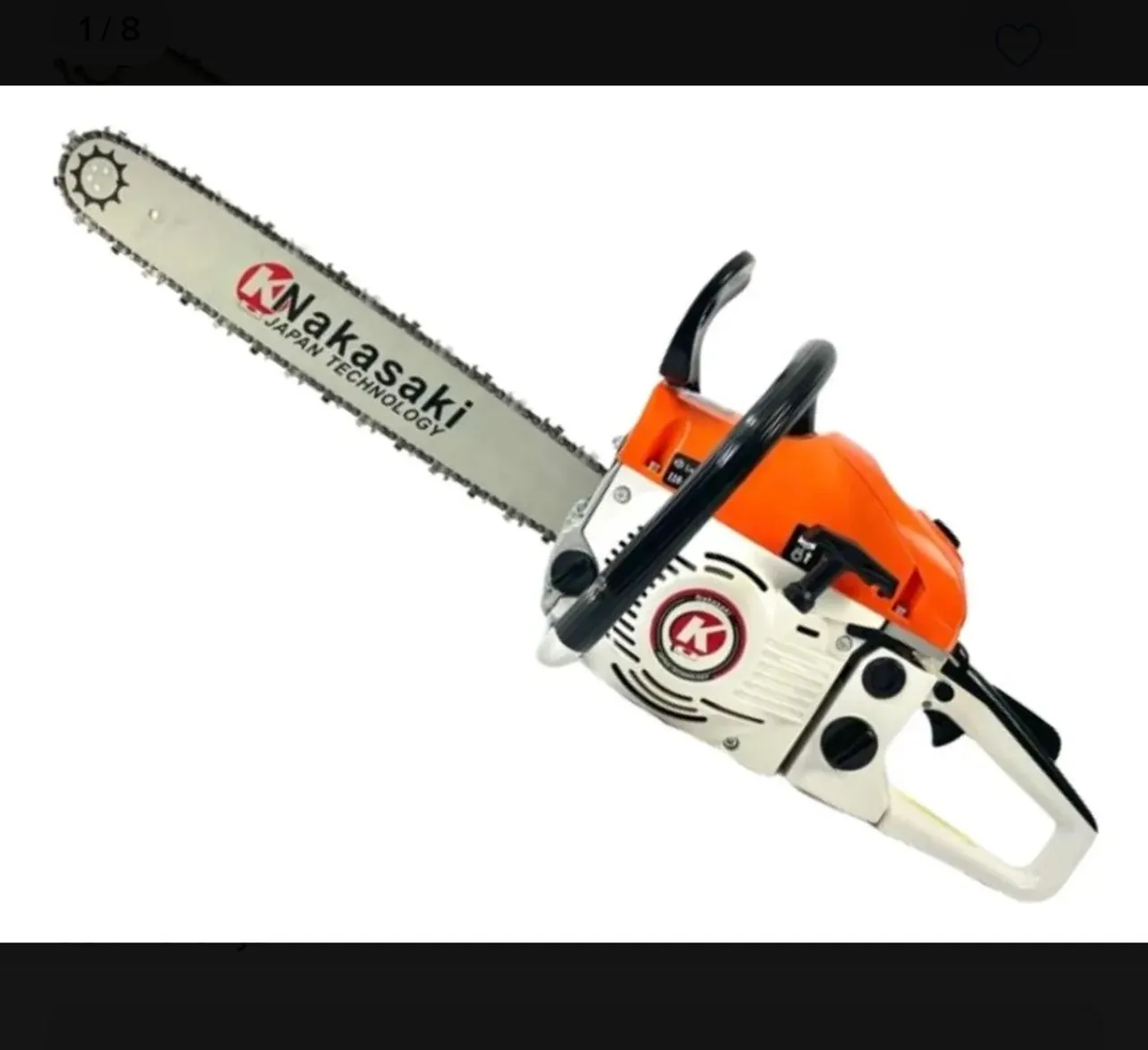 Motosserra Profissional Nakasaki 78cc/80cc Sabre 22? Potente Nova