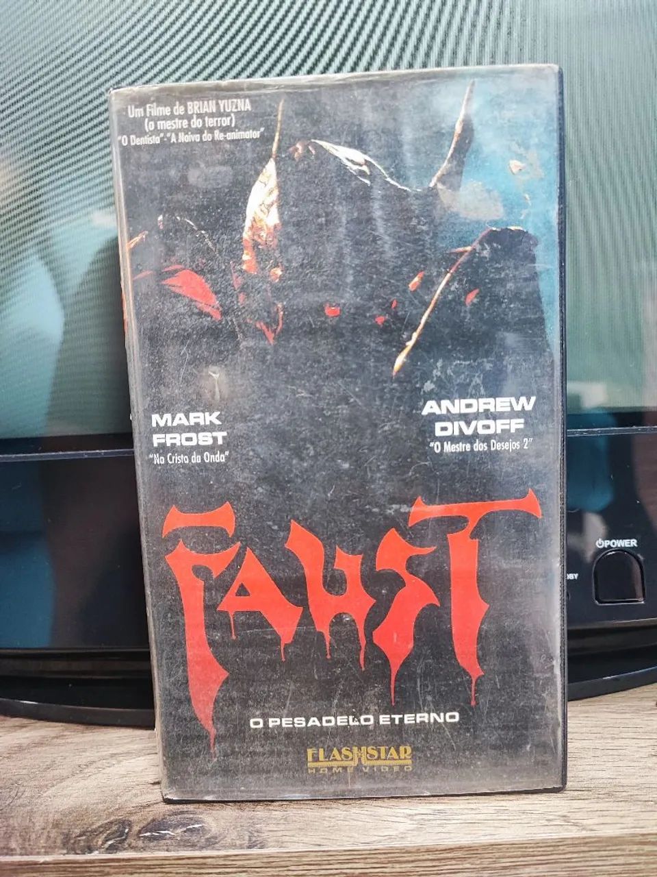 Fita Vhs FAUST (terror dublado - DVD, Blu-Ray e Vídeo Cassete