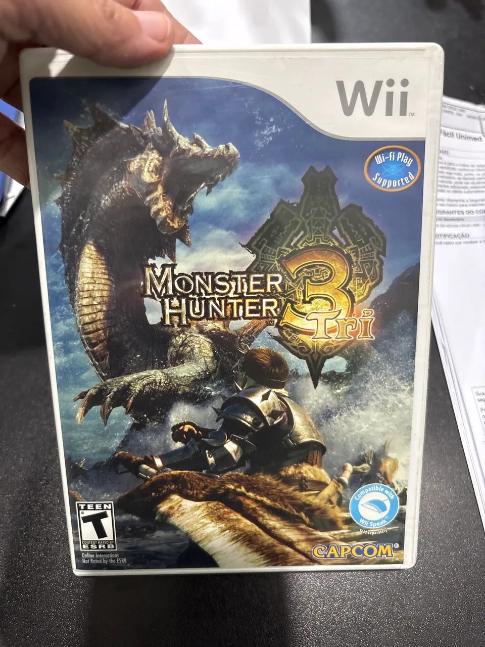 Jogo Monter Hunter 3 Wii