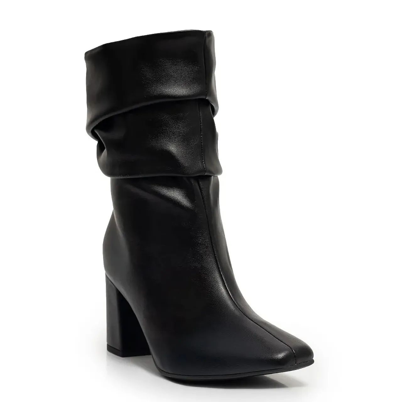 Bota preta Slouchy Constance - Foto 2