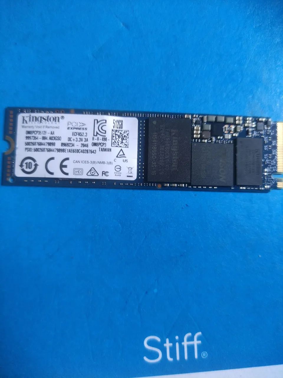 NVME 512gb Kingston