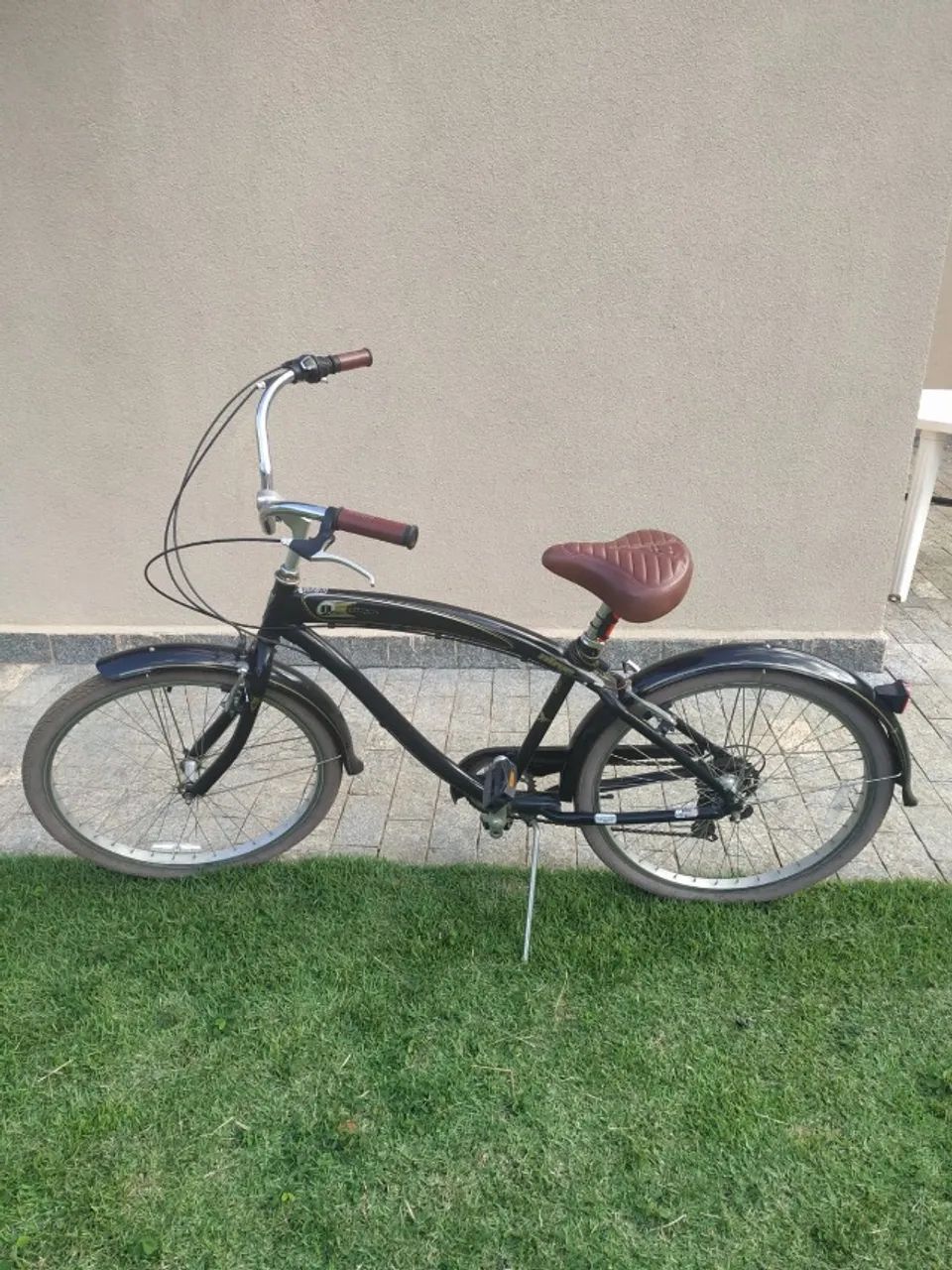 Bicicleta Nirve Classic cor preta