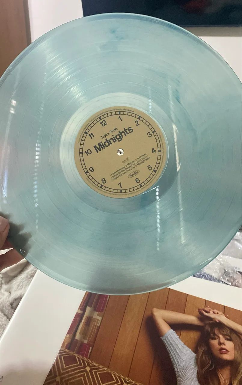 Vinil Midnights Moonstone Blue Edition Taylor Swift - Foto 3