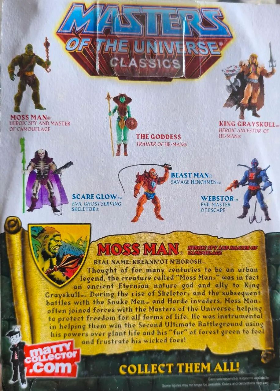 MOTU CLASSICS / MOSS MAN - Foto 2